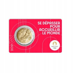 Francja - 2 Euro Olimpiada Marianna BLISTER 2 2021
