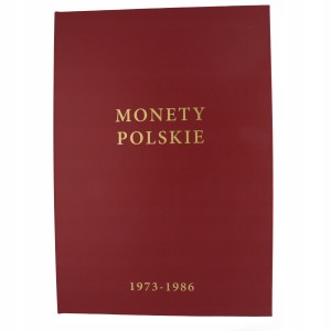 Klaser rocznikowy do monet 1973 -86 Tom 3 Fischer