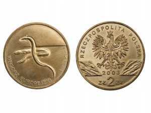 2 zł - Węgorz europejski - 2003