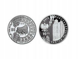 10 zł - 150-lecie bankowości spółdzielczej 2012