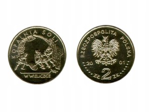 2 zł - Kopalnia Soli w Wieliczce - 2001