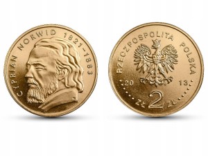 2 zł - Cyprian Norwid - 2013