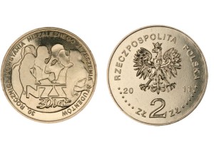 2 zł - 30. rocznica powstania NZS 2011