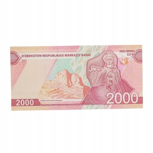 Uzbekistan - 2000 som 2021 P-24 b, UNC