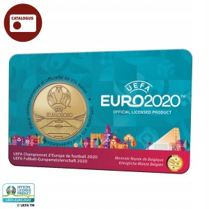 Belgia - 2,5 Euro - UEFA BLISTER 2020 - NL