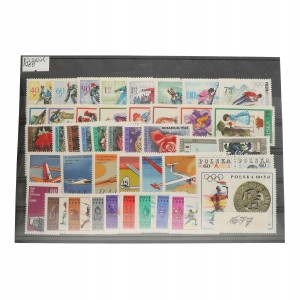 Kompletny rocz. 1968 Fi. 1673 - 1750 **