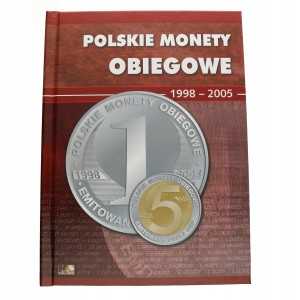 Polskie monety obiegowe 1998 - 2005 album - E-hobby