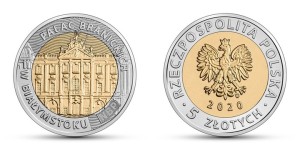 5 zł - Pałac Branickich w Białymstoku 2020