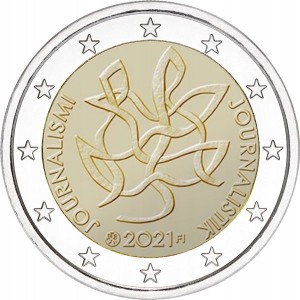 Finlandia- 2 Euro - Dziennikarstwo 2021