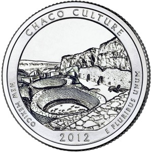 25 c Parki USA Chaco Culture National Park 2012 S