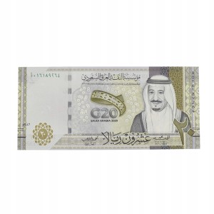 Arabia Saudyjska - 20 riali 2020 TBB# 142a , UNC