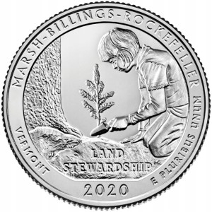 25 c Parki USA Marsh-Billings-Rockefe 2020 P nr 54
