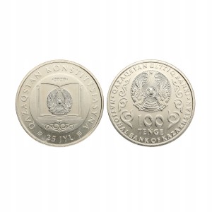 Kazachstan -100 tenge 25 roczn. Konstytucji 2020 r