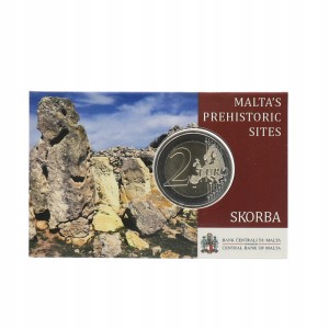 Malta - 2 Euro - Twierdza Skorba BLISTER 2020