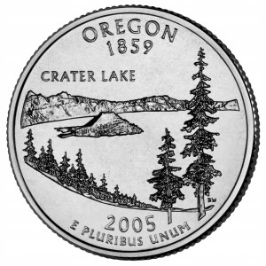 25 c Stany USA Oregon State Quarter 2005 D nr 33