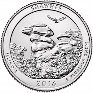 25 c Parki USA Shawnee Forest 2016 S nr 31