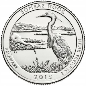 25 c Parki USA Bombay Hook National Refuge 2015 S