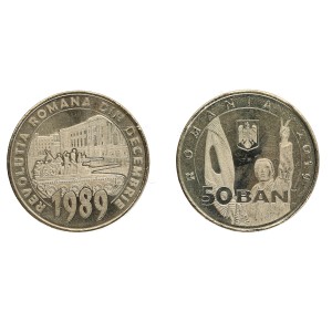Rumunia - 50 bani Rewolucja Grudzień 1989 - 2019 r