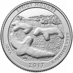 25 c Parki USA Effigy Mounds 2017 P nr 36