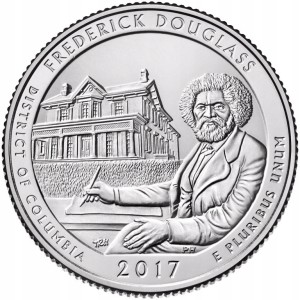 25 c Parki USA Frederick Douglass 2017 S nr 37