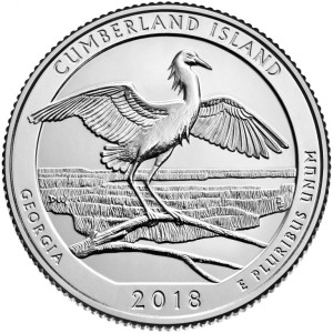 25 c Parki USA Cumberland Island 2018 D nr 44