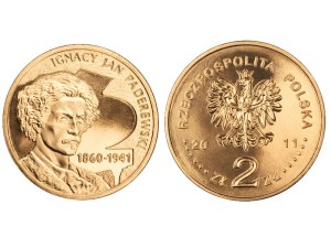 2 zł - Jan Paderewski 2011
