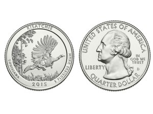 25 c Parki USA Kisatchie National Forest 2015 D