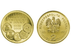 2 zł - 180 lat Bankowości w Polsce 2009