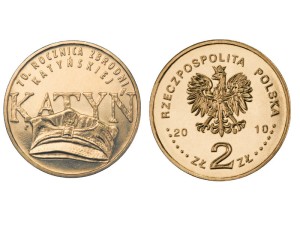 2 zł - Katyń 2010