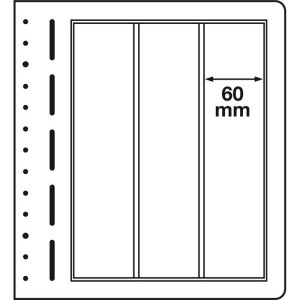 Karty albumowe na znaczki LB 3 VERT - Leuchtturm