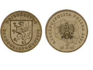2 zł - Województwo Zachodnio - Pomorskie 2005