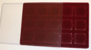 Paleta na monety w holderach - Po H