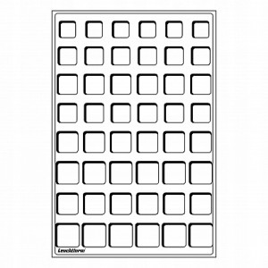 Paleta TAB L 48 do 6 kpl. monet E - Leuchtturm