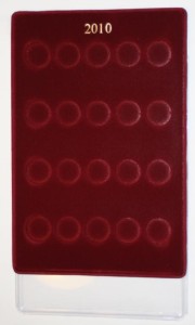 Paleta rocznikowa na monety 2 zł GN - 2010 rok