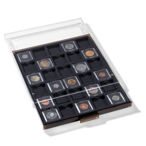 Paleta na monety MB Quadrum Mini czarne Leuchtturm