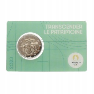Francja 2 Euro Igrzyska Olimpijskie BLISTER 3 2023