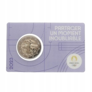 Francja 2 Euro Igrzyska Olimpijskie BLISTER 2 2023