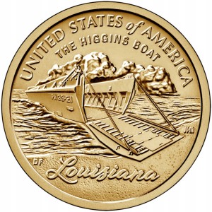 1 $ American Innovation Louisiana 2023 D nr 19