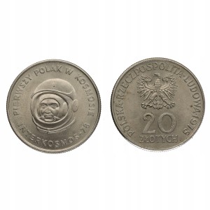 20 zł - Pierwszy Polak w Kosmosie - 1978 r