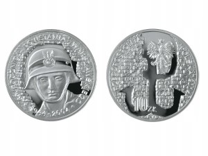 10 zł - 60. rocz. Powstania Warszawskiego - 2004 r
