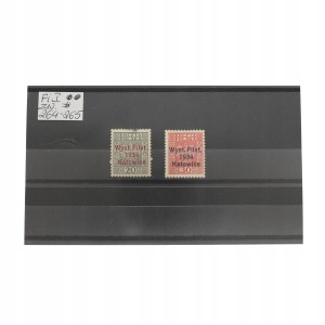Fi. 264 - 265 ** Wyst. Filatelistyczna 1934 r